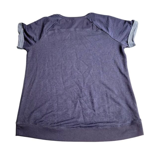 TEK GEAR Super Soft Blue Knit Tee Shirt Top - Picture 5 of 6
